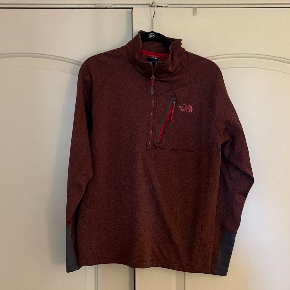 The North Face Men's Brown Pullover Jacket